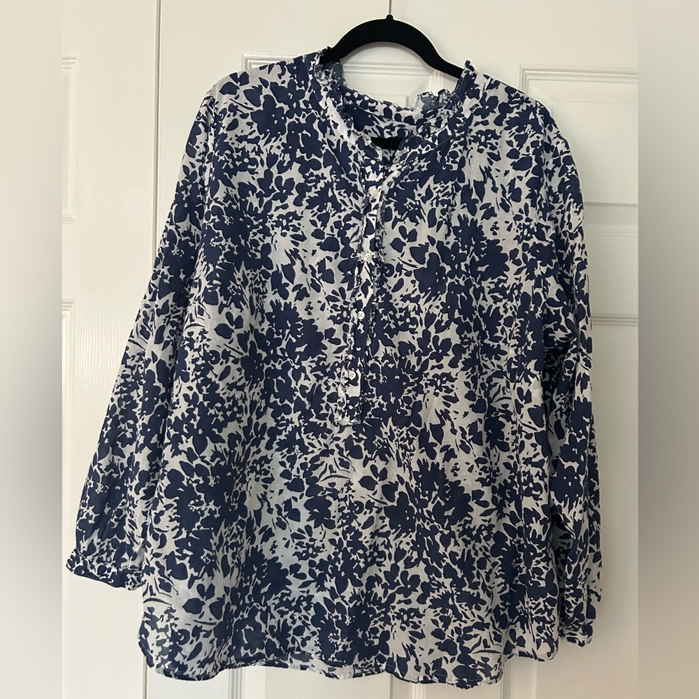 Talbots floral top